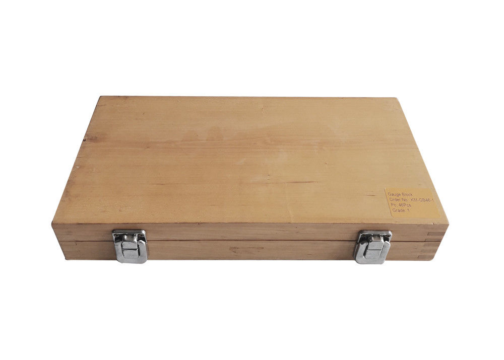 46pcs Gauge Blocks Set with Grade 1 Precision DIN Standard