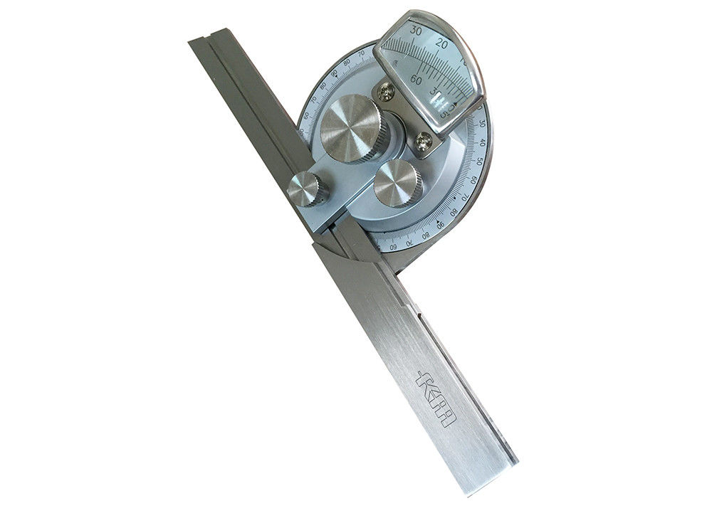 0-360 Degree Universal Bevel Protractor with Magnifier for Easy Easy Reading