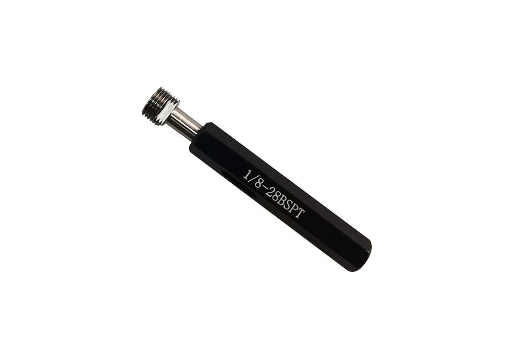 1/8-28 BSPT Thread Plug Gauge For Sealing And Mechanical Connections In British Standard Applications