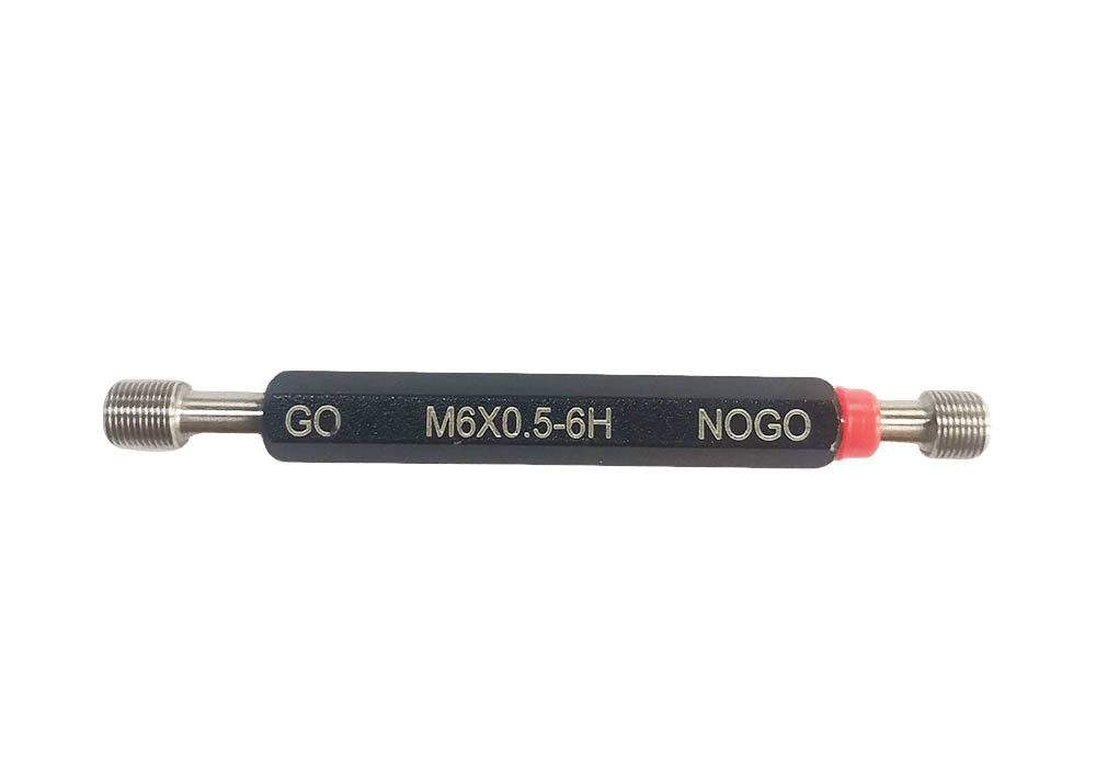 Thread Plug Gauge GO and NOGO M6.0 Metric for Threaded Parts Inspection