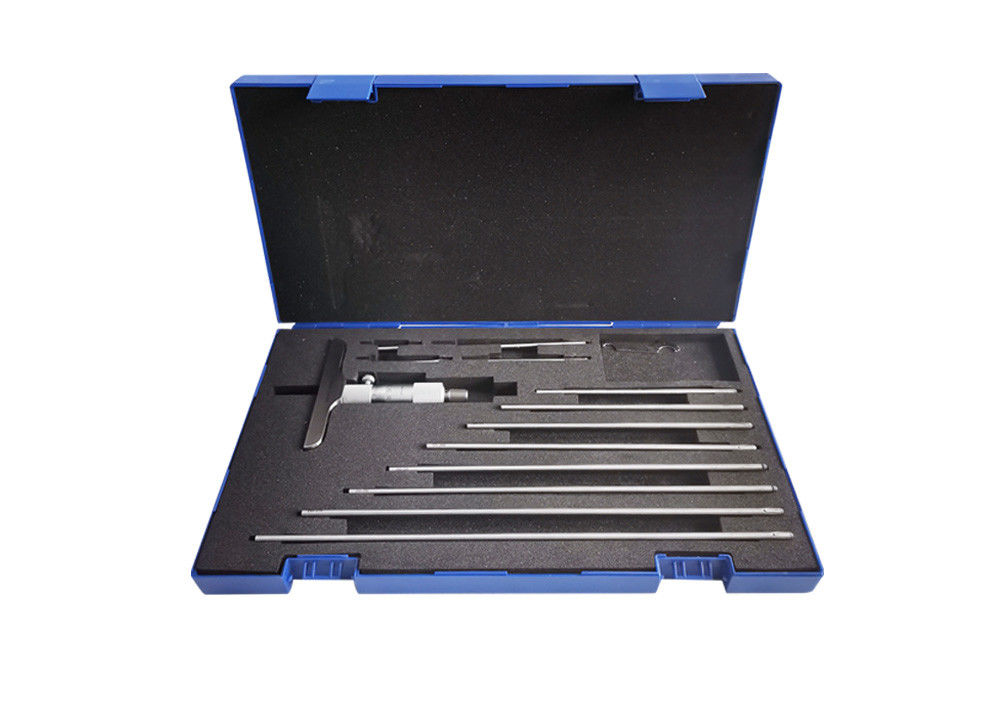 0-300mm Depth Micrometer with Interchangeable Measuring Rods For Wide Measuring Range