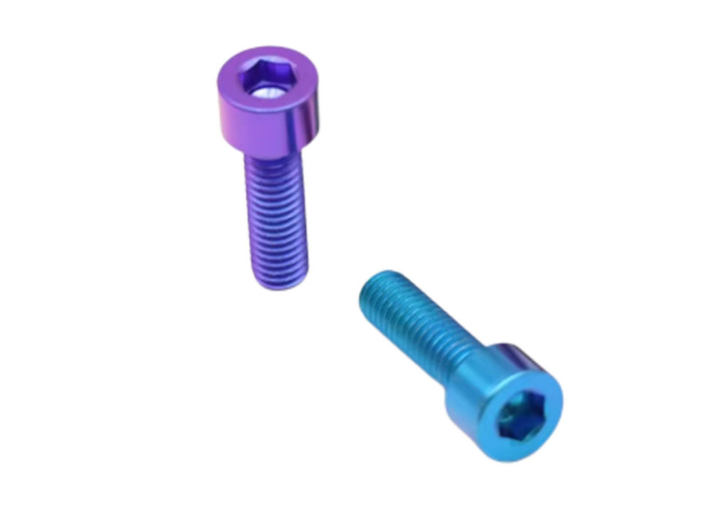 Anodizing Color Titanium Socket Cap Bolt For Racing And Motorcycle