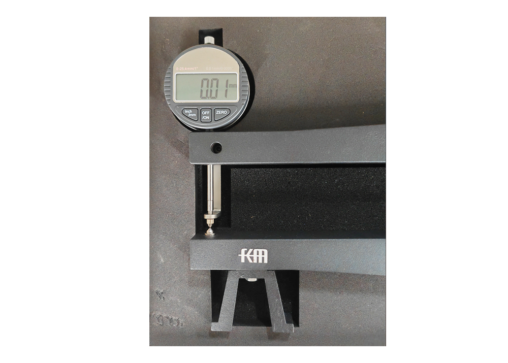 Electronic Dial Thickness Gauge 25.4mm Digital Thickness Tester With 800mm Measuring Depth