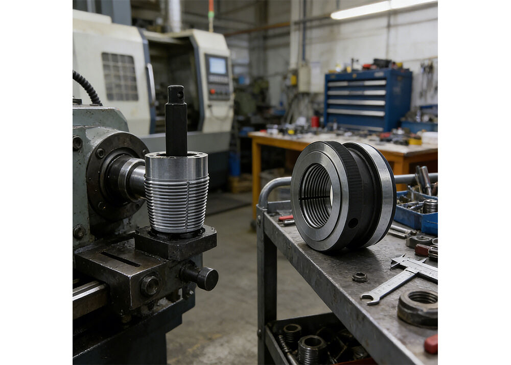 Thread-Measuring NC31 Rotary Shouldered Numbered Connection API Thread Working in Oil and Gas Industry