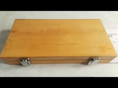 بلوک های ابعاد مستطیل متریک فولادی با درجه 1 برای نشان دادن ابعاد دقیق