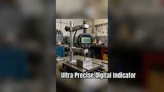 درجه حفاظت IP65 با دقت بالا 0-12.7mm/0-0.5" نشانگر دیجیتال الکترونیکی با وضوح 0.0005"