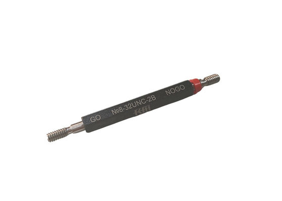 ابزار فولادی با دقت بالا در اینچ Thread Plug Gauge استاندارد DIN برای آزمایش دقیق رشته واحد