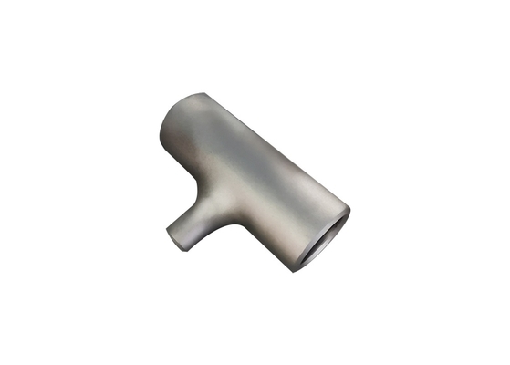 تی کم کننده لوله تیتانیوم با جوش با کیفیت بالا ASTM B 16.9 Gr2 DN40 × DN40 × 3mm برای استفاده صنعتی
