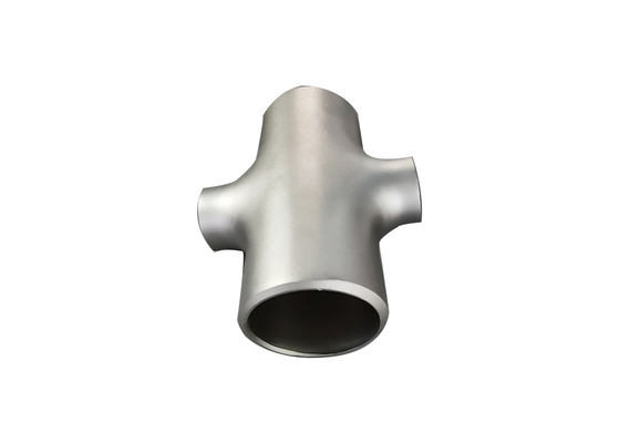 اتصالات لوله با کیفیت بالا قیمت DN40*DN25*3mm GR2 - جوش لب به لب تیتانیوم کاهنده متقاطع